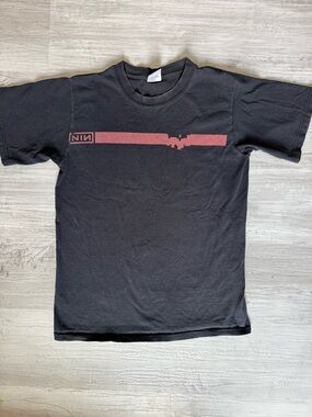NIN Nine Inch Nails 2008 Concert Black T‑Shirt